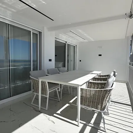 Esmeralda, Benidorm Beachfront Poniente, 1St Line Frontal Seaview, Ocean Terrace Exterior photo