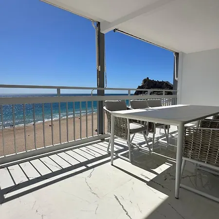 Esmeralda, Benidorm Beachfront Poniente, 1St Line Frontal Seaview, Ocean Terrace Exterior photo