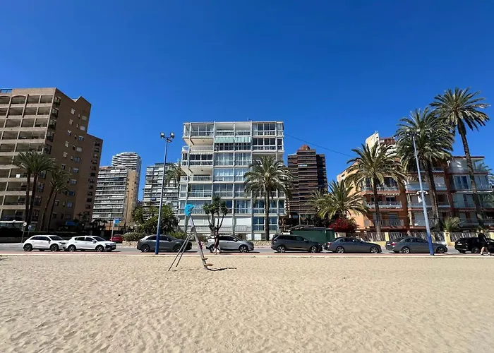 Esmeralda, Benidorm Beachfront Poniente, 1St Line Frontal Seaview, Ocean Terrace